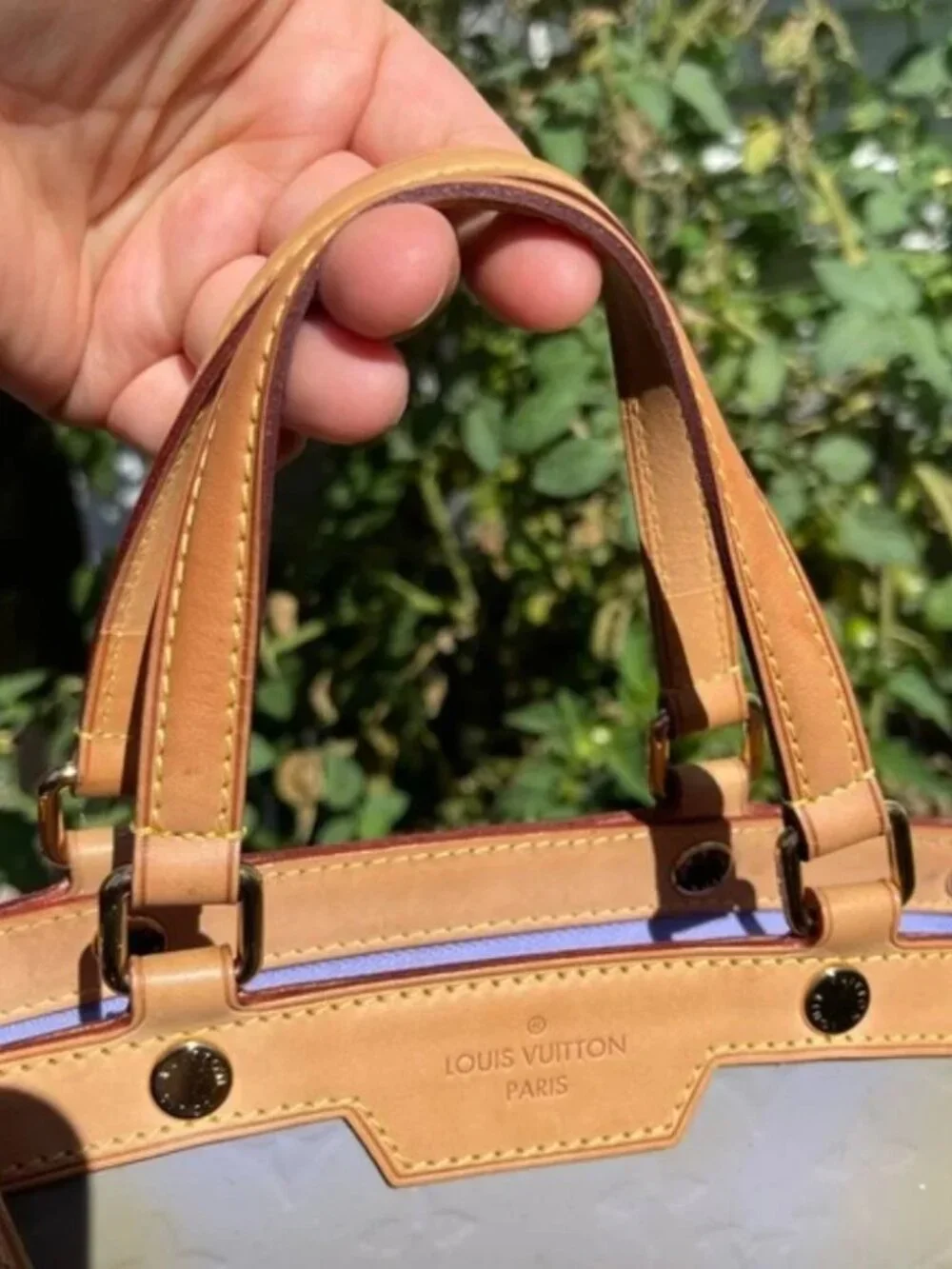 Louis Vuitton purple Brea MM lila monogram Vernis - Picture 7 of 12